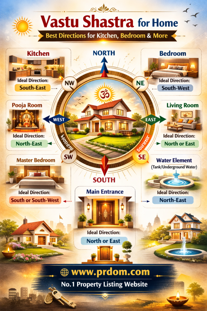 Vastu Shastra home directions 